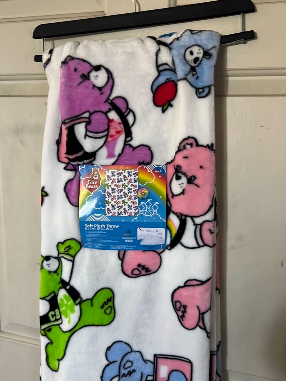 Care Bears back to school Soft Plush Throw
